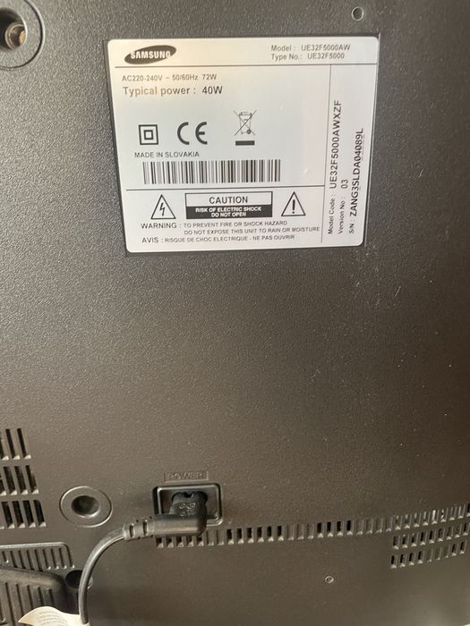 Televizor LED Samsung UE32F5000AWXZF