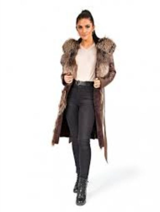 Новая коженная дублёнка