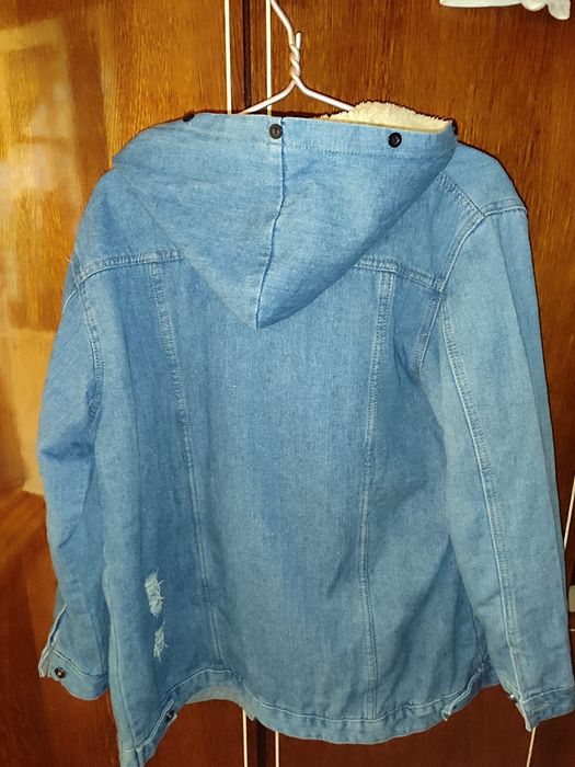 Продам джинсовку с мехом