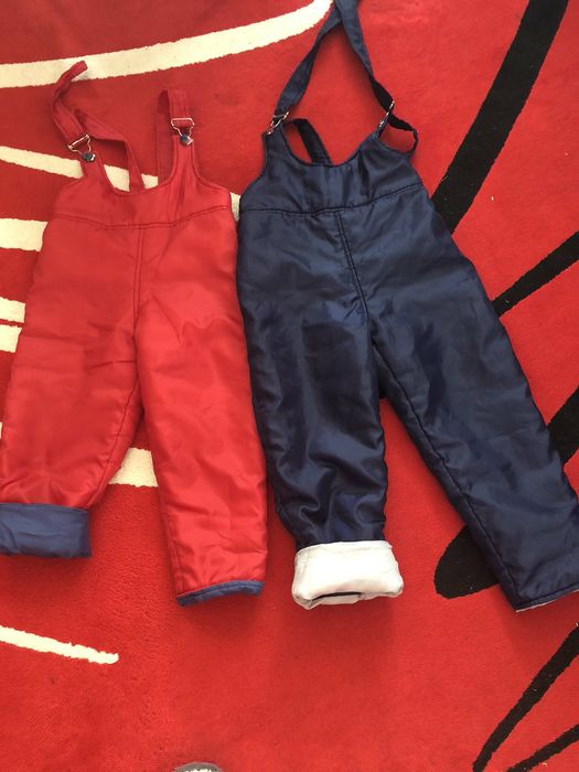 Червен шушляков гащеризон 4-6г