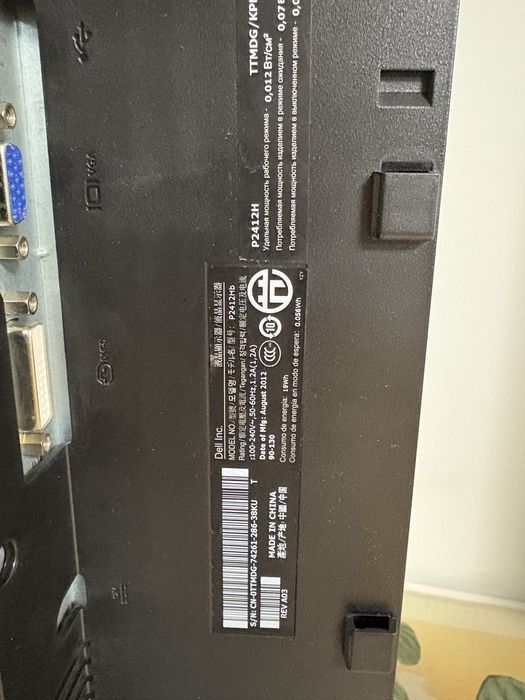 Монитор dell с подставкой