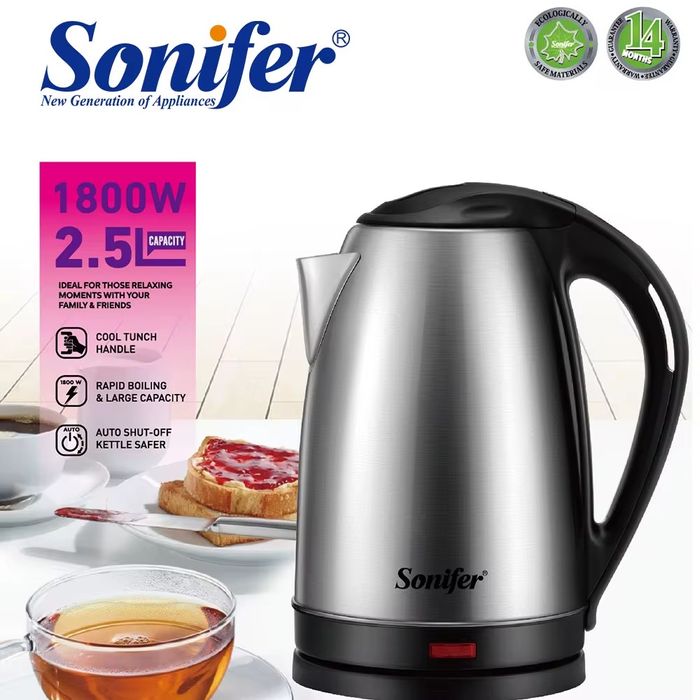 Доставка! Электрический чайник Sonifer SF-2101
