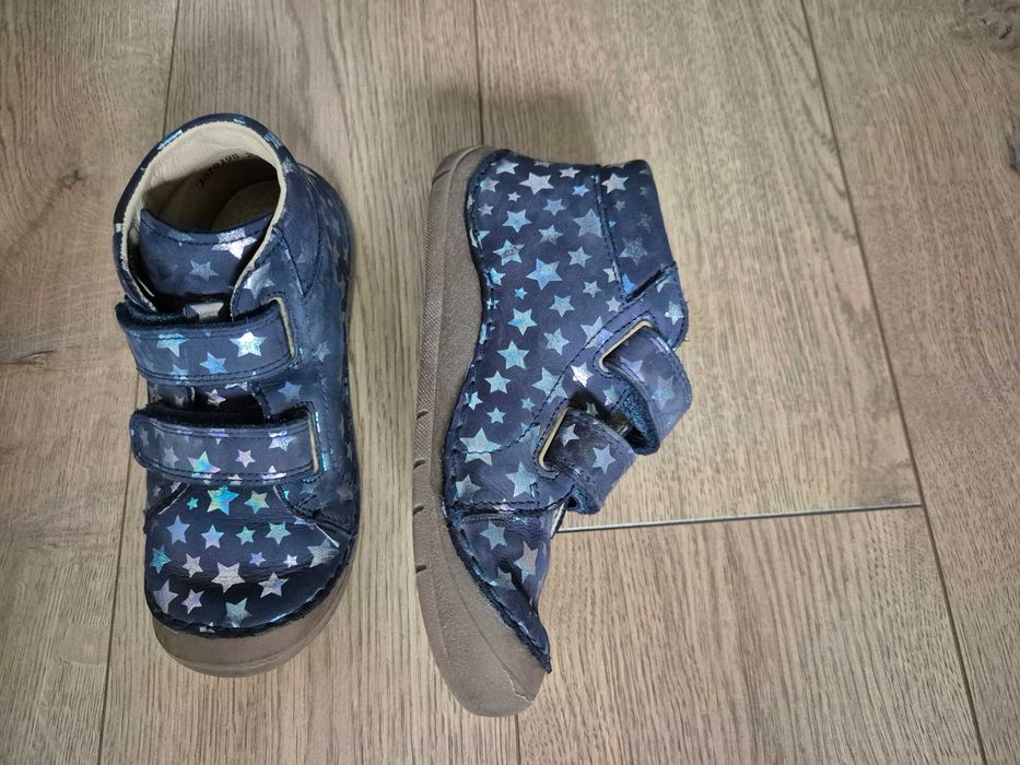 Ghete piele naturala Froddo Paix Up Stars, marimea 28 (188cm)