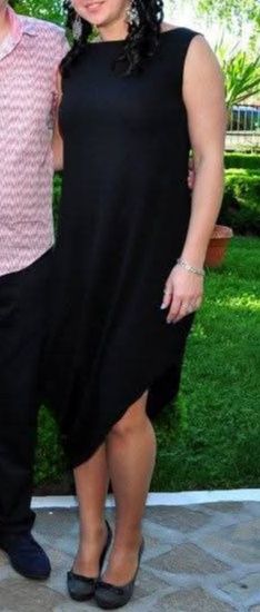 Асиметрична рокля M / L като нова