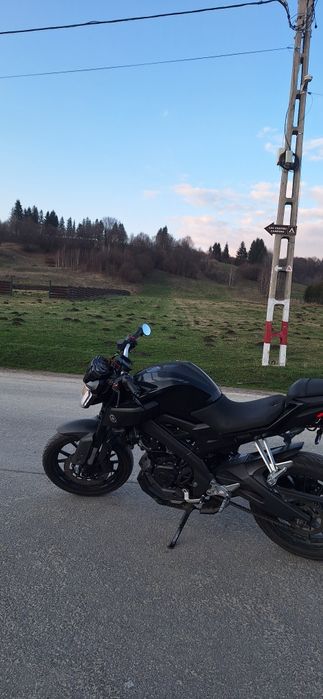 Vand Yamaha MT 125, an 2017, model cu ABS (fata-spate)