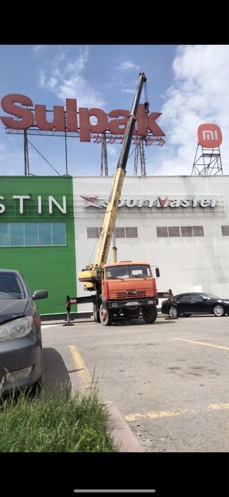 Услуга автокран 14 тон 16 тон 25 тон 70 тон  Длинамер камаз