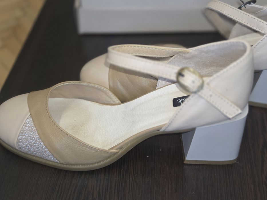 Janet, естествена кожа обувки