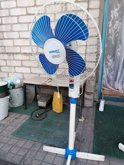 Вентилятор отличный напольный