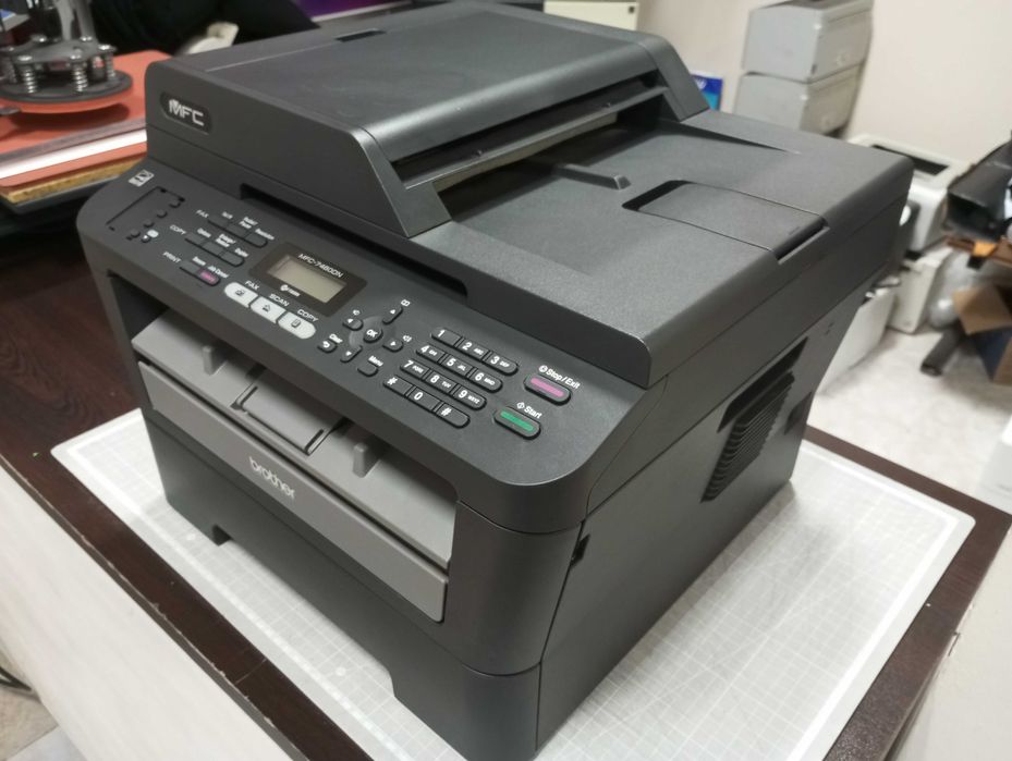Отличен!!! Лазерен принтер, скенер и копир Brother - MFC 7460 DN
