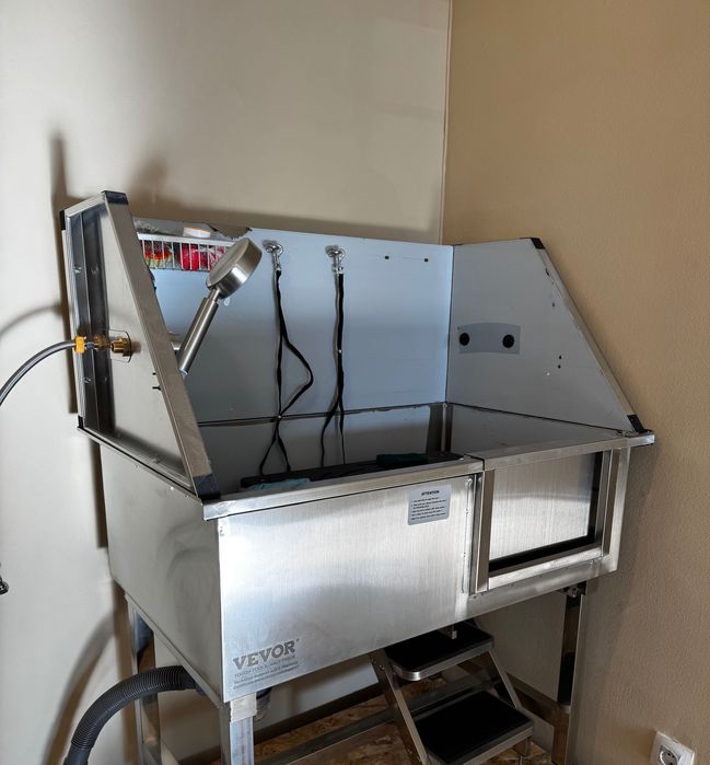 вана за груминг / къпане на кучета – чисто нова