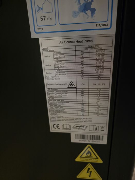 Тепловой насос иссиклик насос Уй иситиш