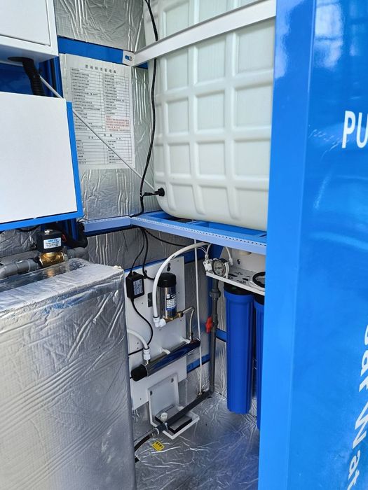 24 Soatlik pur Water — Suv Tozalash va Sotish Avtomati