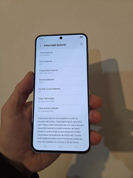 Vând Samsung Galaxy S25 FE
