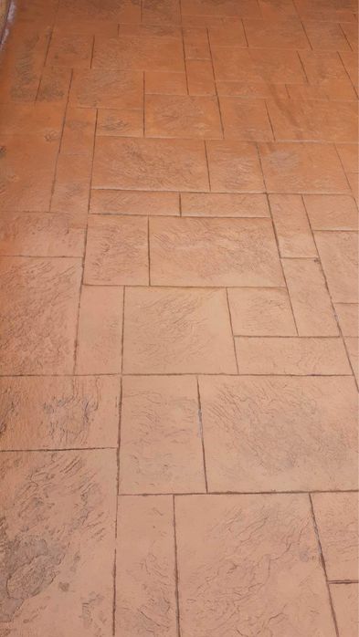 Beton amprentat modele si culori