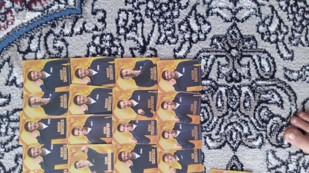 Snikers kaleksiyali  kartchkalar