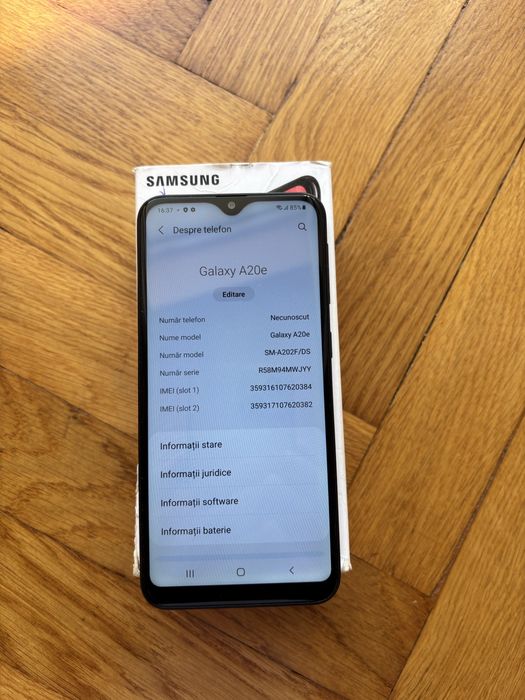 Samsung Galaxy A20e de 32  Gb Dual  Black
