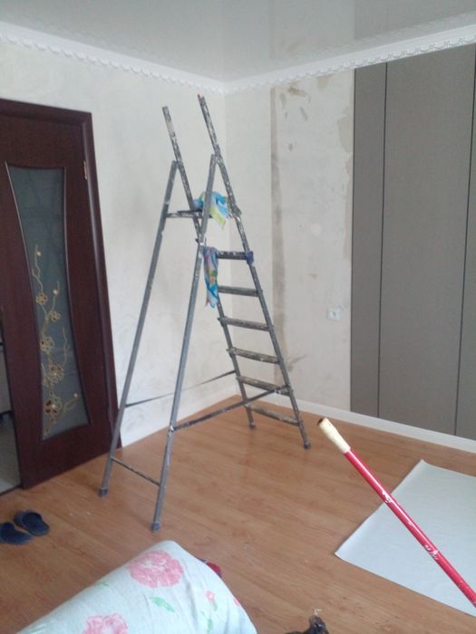 Поклейка обоев внутренние работы