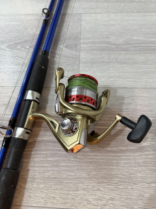 Спиннинг с катушкой