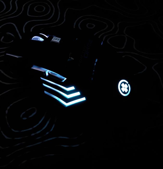 Mouse gaming Overdrive Cobra Ergo RGB – stare perfectă cu fir