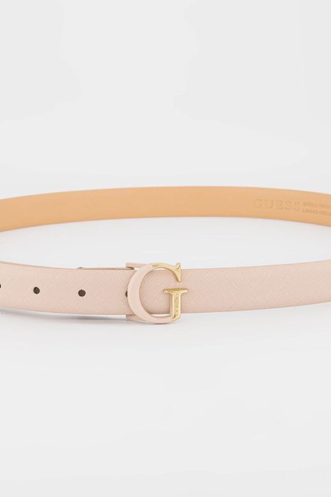 Guess оригинален колан в светло розово