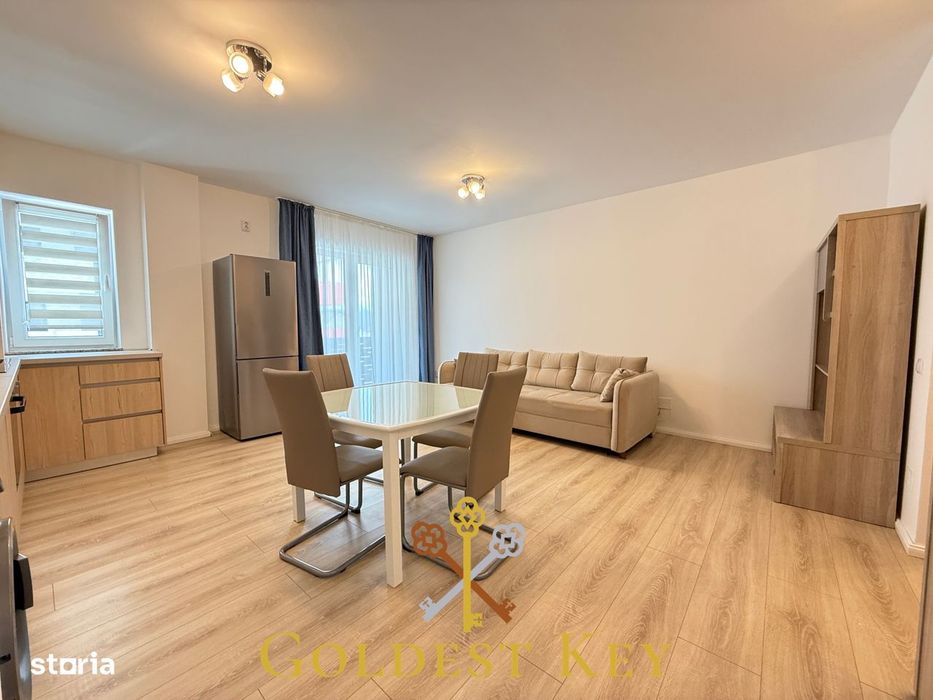Apartament modern de 51 mp cu 2 camere, balcon si parcare