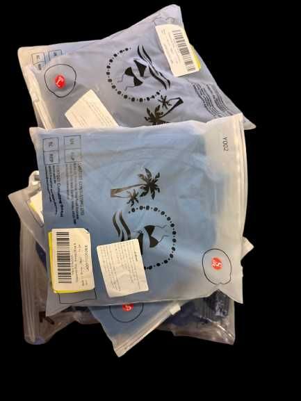 Costum de baie Vancavoo – două piese cu talie înaltă și push-up