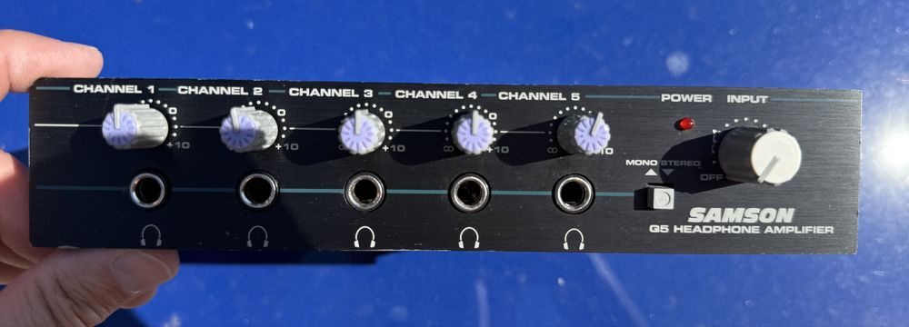 Amplificator casti Samson Q5 5 canale