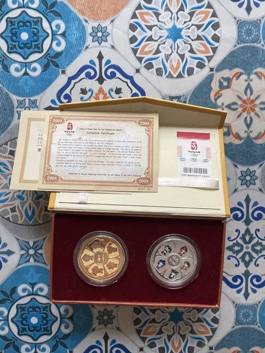 Олимпийская медаль Beijing 2008