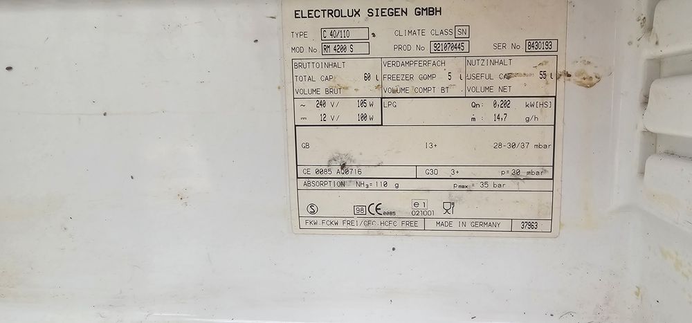хладилник  на  газ  за риболов