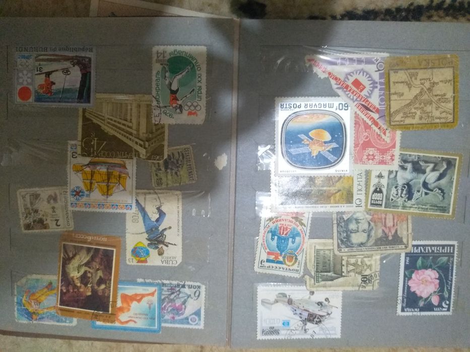Почтовые марки более 100 штук