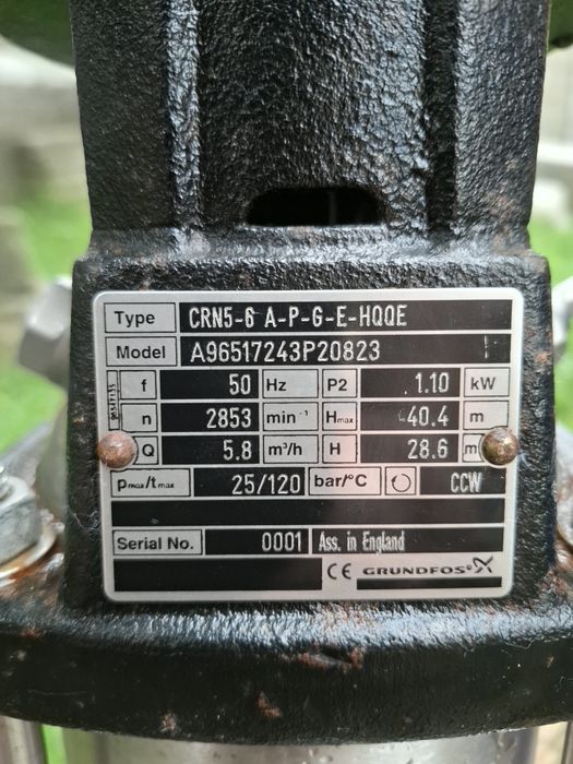 Pompă industrială de vînzare