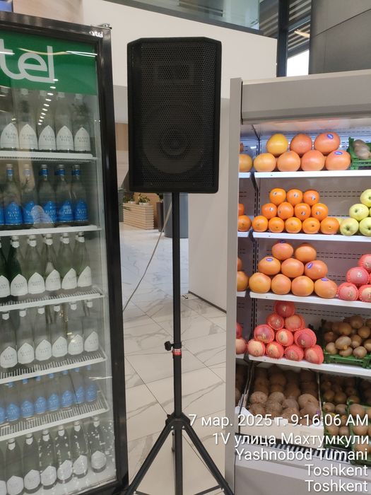 Аренда колонок с усилителем