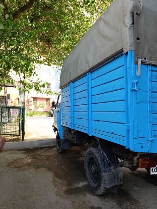 Уаз33031. Ранги кок  Бензинда юради