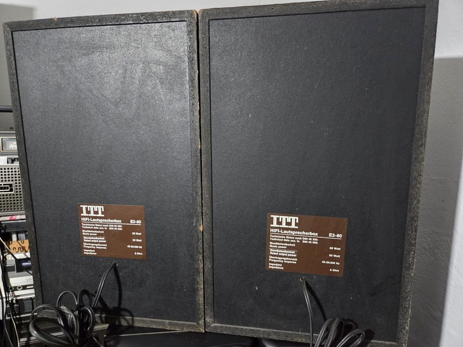 Boxe vintage ITT E3-80