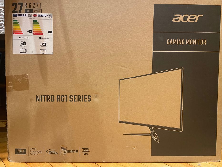Gaming Монитор ACER 144 Hz LED