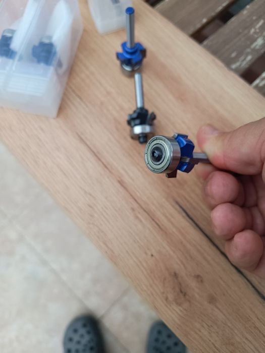 Freză cant abs cu rază de 2 și coadă de 6 și 6,3 mm