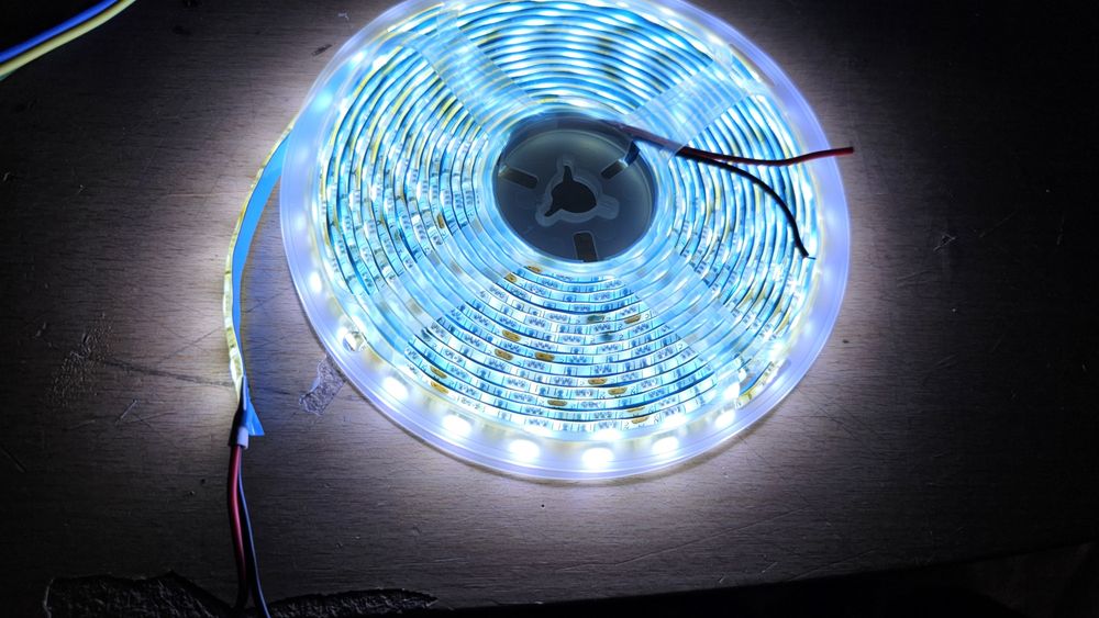 Banda led alba 5m