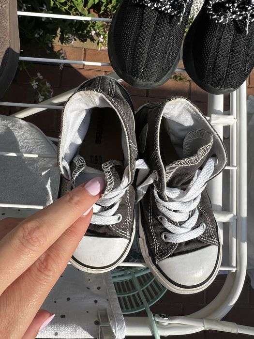 Convese copii, gri marimea 24