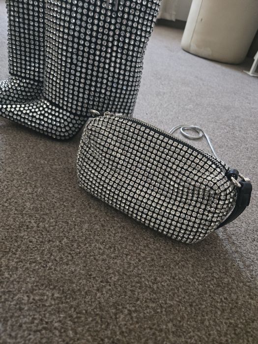 Елегантни Ботуши и чанта