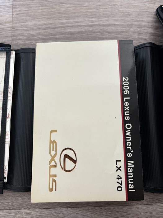 Книги Lexus lx470