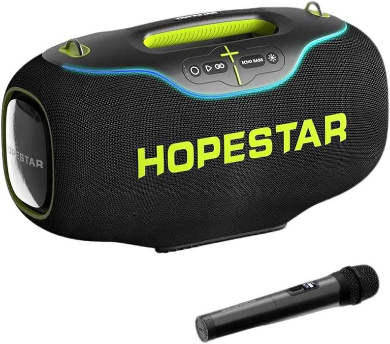 Boxa Portabila Hopestar A80 Baterie 30000 mAh+Microfon-NOUA (la cutie