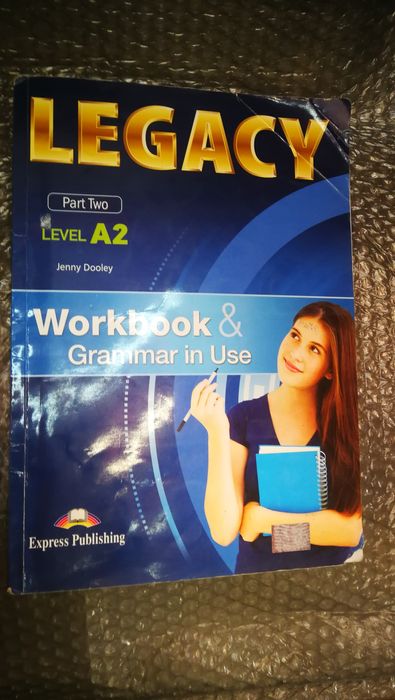 Учебници английски език LEGACY A1 part one, A2 part two.