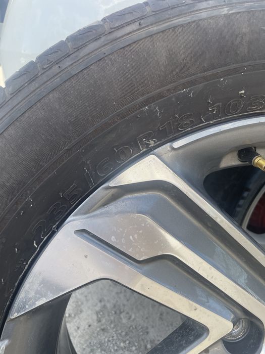 Резина с дисками от хундай сантафе