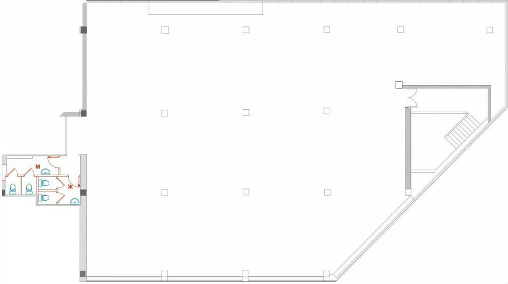 Мирабадский р-н ул.Мирабад рядом Ж\К Мирабад Авеню 530 кв.м open-space