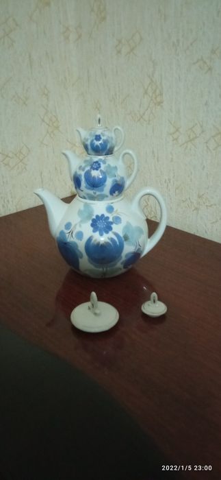 Продается набор 3 чайника производство СССР