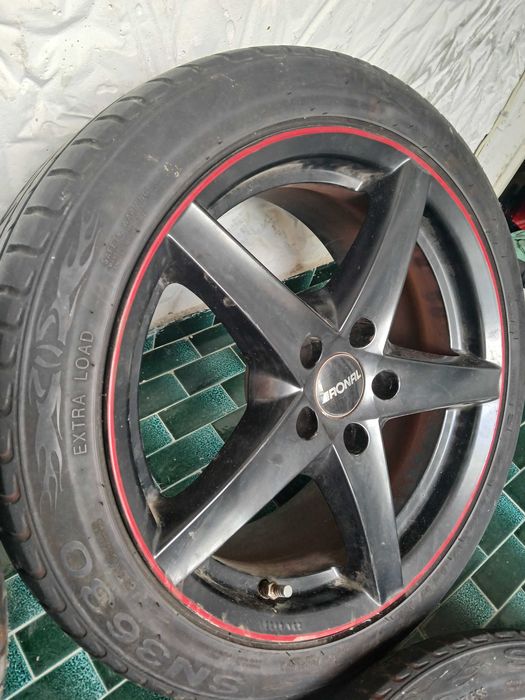 Jante Aliaj Ronal R41 MATT BLACK Second Hand