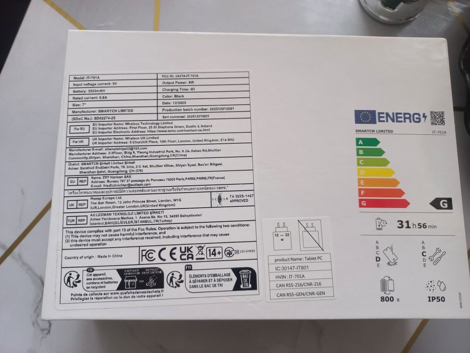 Новый планшет !!!