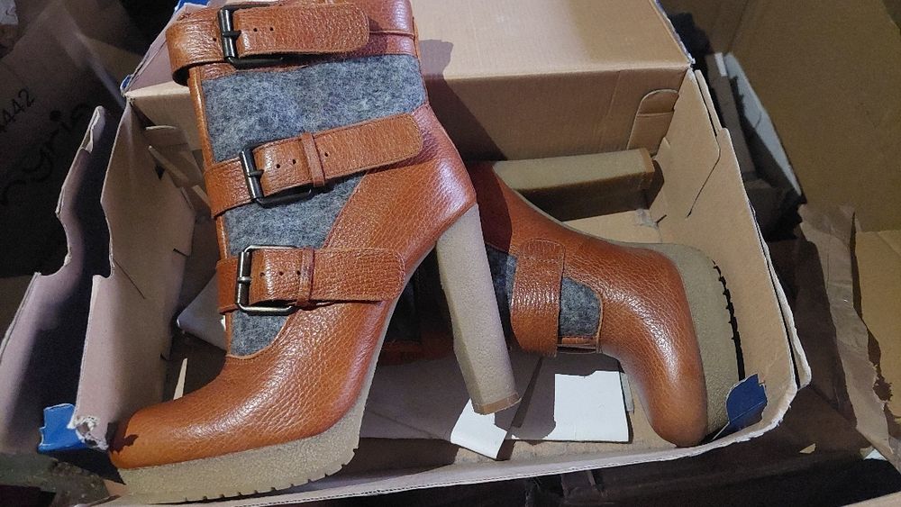 Vand botine piele naturala