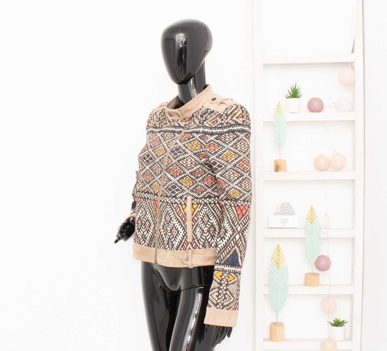 BCBG Maxazria Ziggy оригинално дамско яке пролетно асиметричен цип М