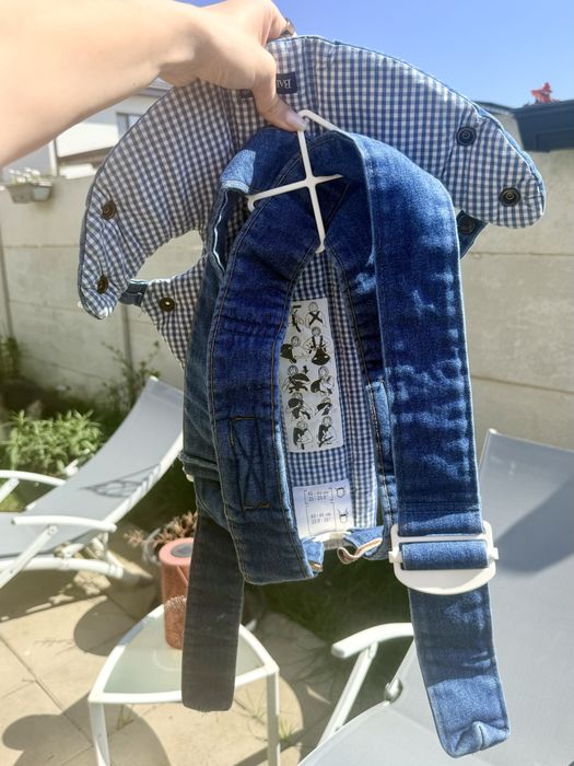 NOU BabyBjorn baby carrier ediție limitată denim 0 luni +